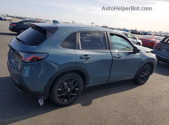 3CZRZ1H51RM752989 2024 HONDA HR-V Blue Rear right