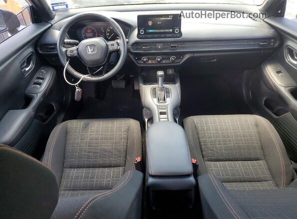 3CZRZ1H52PM713485 2023 HONDA HR-V Black Вид панелі приладів