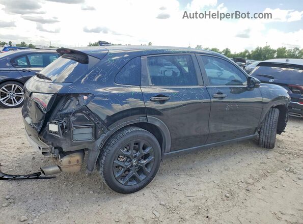 3CZRZ1H52PM713485 2023 HONDA HR-V Black Задня права чверть