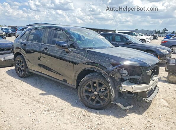 3CZRZ1H52PM713485 2023 HONDA HR-V Black Передня права чверть