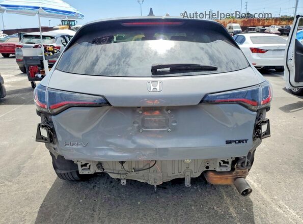3CZRZ1H52PM743568 2023 HONDA HR-V Gray Rear view