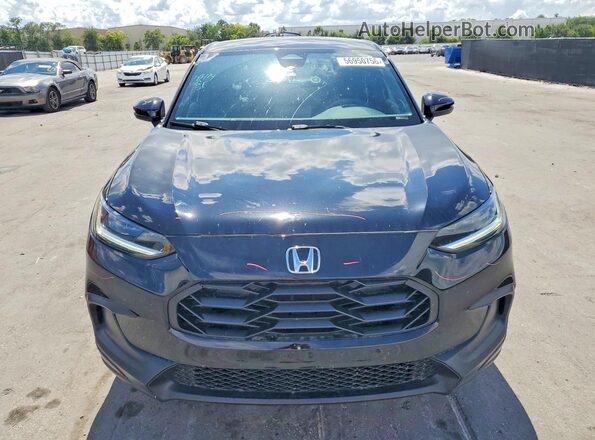 3CZRZ1H52PM744672 2023 HONDA HR-V Черный Вид спереди