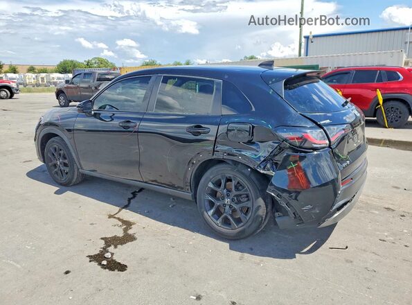 3CZRZ1H52PM744672 2023 HONDA HR-V Черный Задняя левая четверть