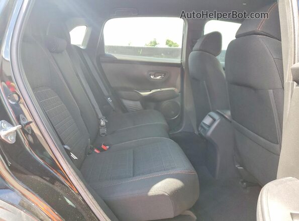 3CZRZ1H52PM744672 2023 HONDA HR-V Черный Вид задней части салона