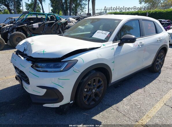 3CZRZ1H52SM700325 2025 HONDA HR-V Белый Передняя левая четверть