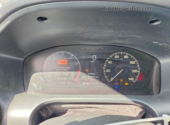 3CZRZ1H52SM704763 2025 HONDA HR-V Black Вид щитка приладів