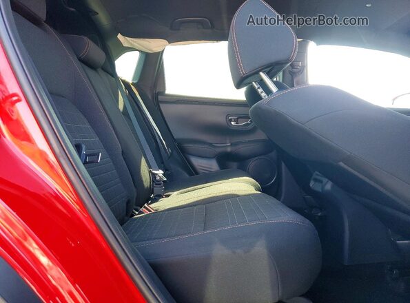 3CZRZ1H52TM744987 2026 HONDA HR-V Red Vista de los asientos traseros