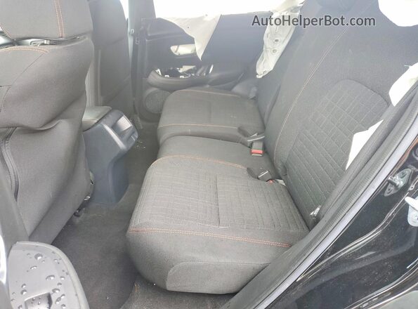 3CZRZ1H53PM707453 2023 HONDA HR-V Black უკანა სავარძლების ხედი