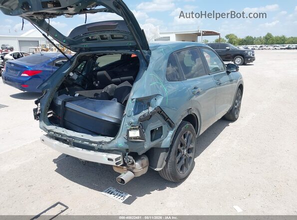 3CZRZ1H53RM709304 2024 HONDA HR-V Turquoise Задня права чверть