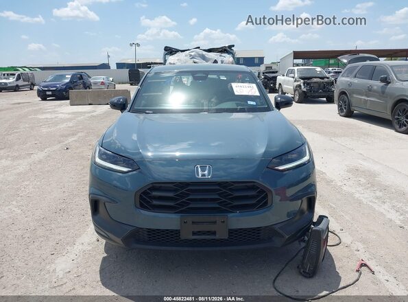 3CZRZ1H53RM709304 2024 HONDA HR-V Turquoise Вид задньої частини салону
