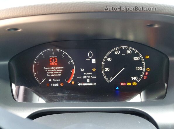 3CZRZ1H53SM746360 2025 HONDA HR-V Green Widok zestawu wskaźników