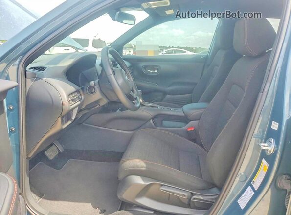 3CZRZ1H53SM746360 2025 HONDA HR-V Green Widok wnętrza z przodu