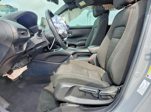 3CZRZ1H54PM712306 2023 HONDA HR-V Gray წინა სალონის ხედი