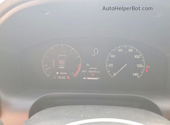3CZRZ1H54PM714850 2023 HONDA HR-V Gray Widok zestawu wskaźników