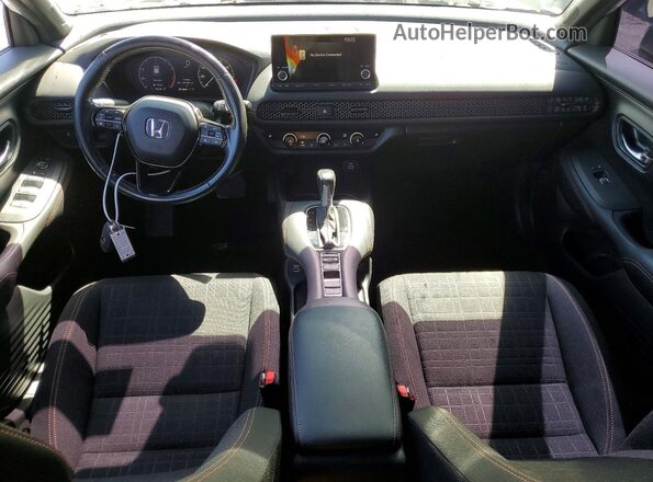 3CZRZ1H55PM707485 2023 HONDA HR-V White Вид панелі приладів