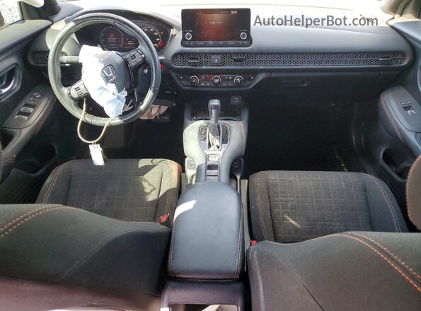 3CZRZ1H57PM707844 2023 HONDA HR-V Black Widok deski rozdzielczej