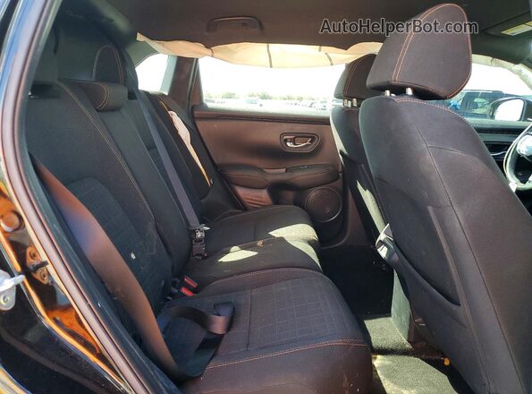 3CZRZ1H57PM707844 2023 HONDA HR-V Black Widok tylnych siedzeń