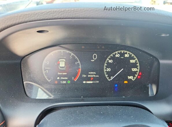 3CZRZ1H57RM725277 2024 HONDA HR-V Gray Սարքավորումների վահանակի տեսք