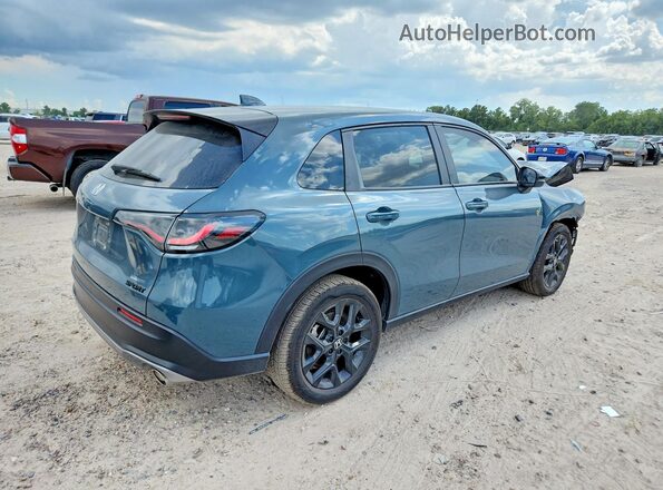 3CZRZ1H57RM730270 2024 HONDA HR-V Blue Rear right