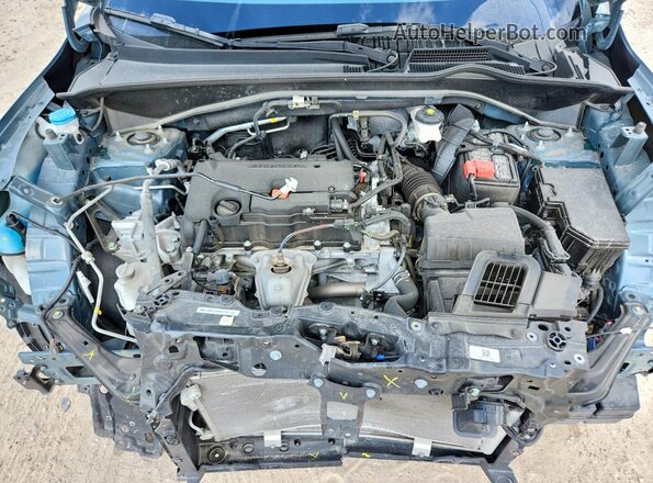 3CZRZ1H57RM730270 2024 HONDA HR-V Blue Engine compartment view