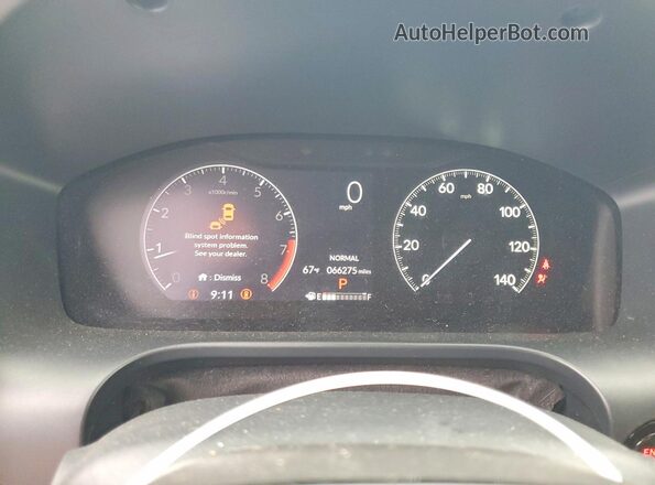3CZRZ1H58PM705861 2023 HONDA HR-V White Սարքավորումների վահանակի տեսք