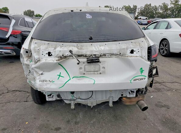 3CZRZ1H58PM705861 2023 HONDA HR-V White Հետևի տեսք