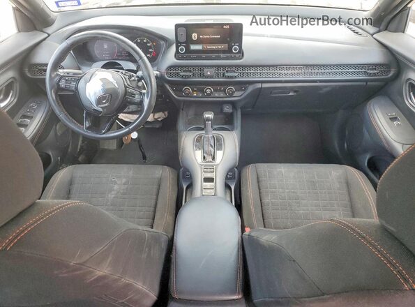 3CZRZ1H58PM732011 2023 HONDA HR-V Черный Вид панели приборов