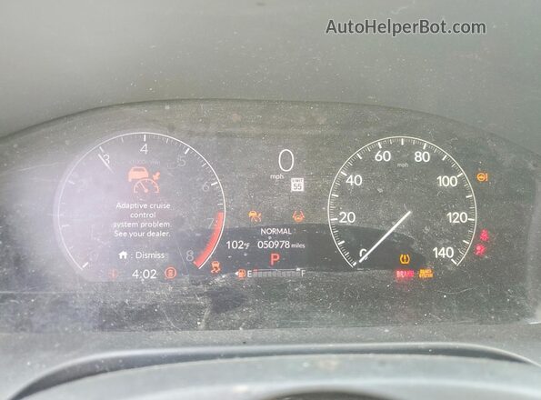 3CZRZ1H58PM732011 2023 HONDA HR-V Черный Вид щитка приборов