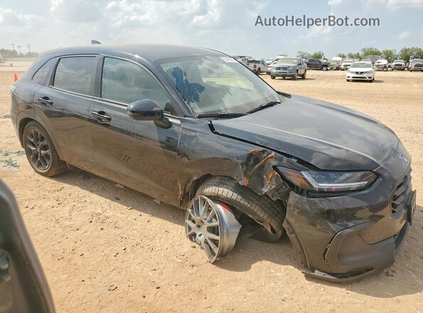 3CZRZ1H58PM732011 2023 HONDA HR-V Черный Передняя правая четверть