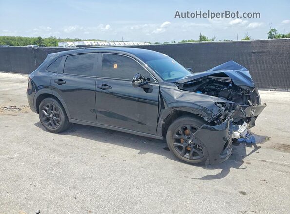 3CZRZ1H58RM754996 2024 HONDA HR-V Black Передня права чверть
