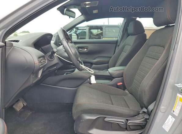 3CZRZ1H58SM703990 2025 HONDA HR-V Gray Widok wnętrza z przodu