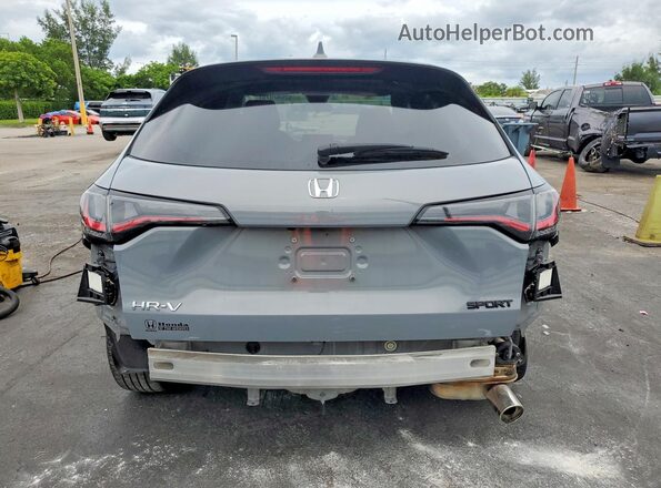 3CZRZ1H58SM703990 2025 HONDA HR-V Gray Widok z tyłu