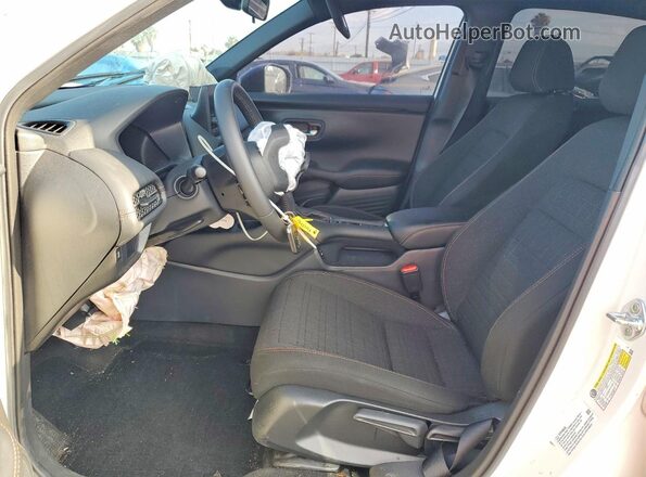 3CZRZ1H58SM712074 2025 HONDA HR-V White Front interior view