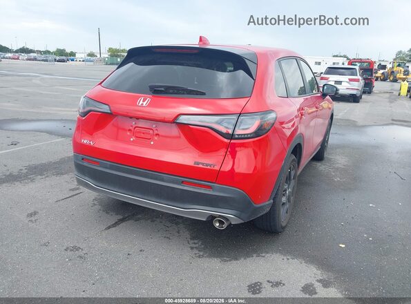 3CZRZ1H59PM735807 2023 HONDA HR-V Красный Задняя правая четверть