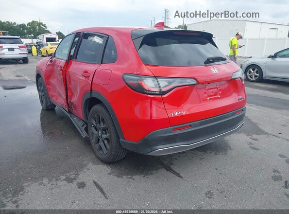3CZRZ1H59PM735807 2023 HONDA HR-V Красный Задняя левая четверть