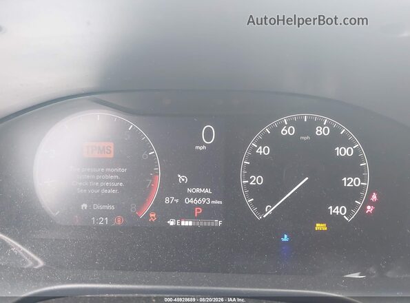 3CZRZ1H59PM735807 2023 HONDA HR-V Красный Вид задних сидений