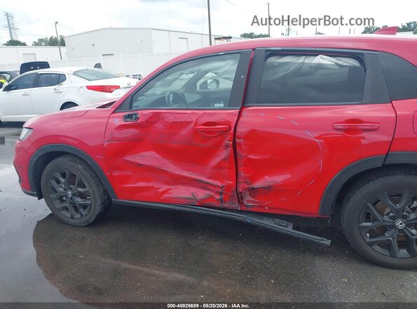 3CZRZ1H59PM735807 2023 HONDA HR-V Красный Вид спереди