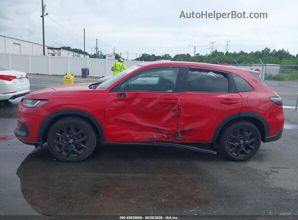 3CZRZ1H59PM735807 2023 HONDA HR-V Красный Панорамный вид салона 360°
