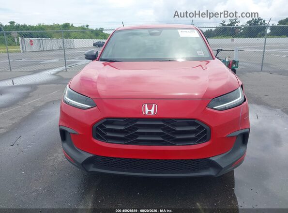 3CZRZ1H59PM735807 2023 HONDA HR-V Красный Вид щитка приборов
