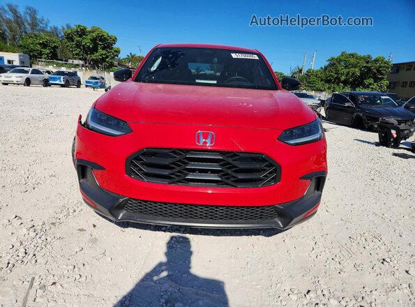 3CZRZ1H59SM722841 2025 HONDA HR-V Red Widok z przodu