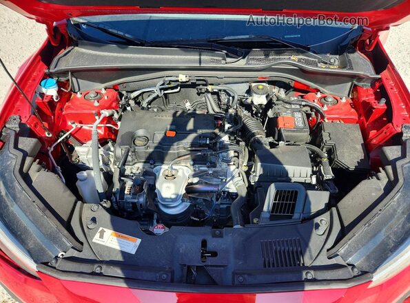 3CZRZ1H59SM722841 2025 HONDA HR-V Red Widok wnętrza z tyłu