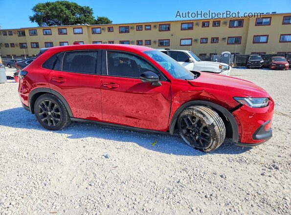 3CZRZ1H59SM722841 2025 HONDA HR-V Red Przód prawy