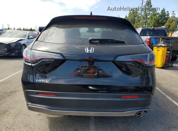 3CZRZ1H5XPM711564 2023 HONDA HR-V Black უკანა ხედი