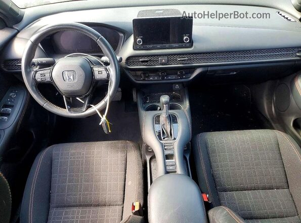 3CZRZ1H5XPM711564 2023 HONDA HR-V Black წინა პანელის ხედი