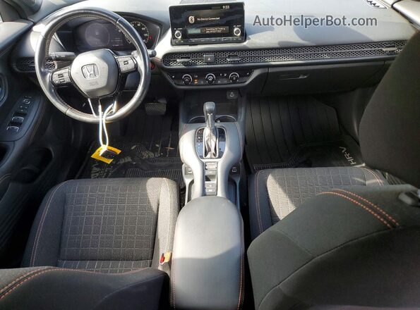 3CZRZ1H5XPM712438 2023 HONDA HR-V Gray Առջևի վահանակի տեսք