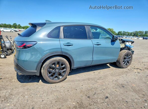 3CZRZ1H5XRM713849 2024 HONDA HR-V Teal Հետևի աջ