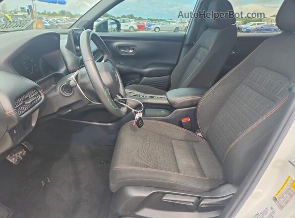 3CZRZ1H5XRM750982 2024 HONDA HR-V Белый Вид наклейки с VIN-кодом