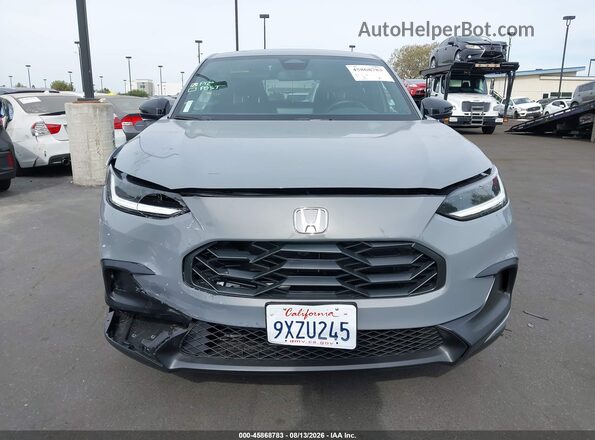 3CZRZ1H5XTM739682 2026 HONDA HR-V Silver Rear interior view