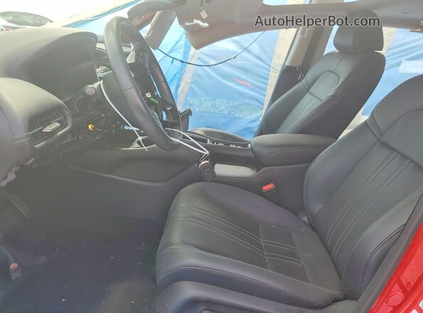 3CZRZ1H70PM737687 2023 HONDA HR-V Red Widok wnętrza z przodu