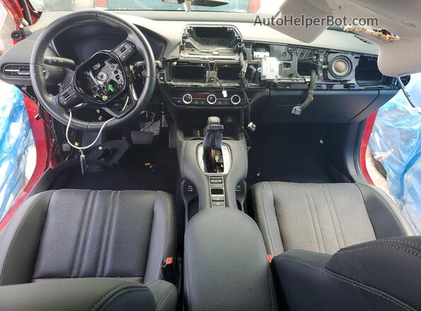 3CZRZ1H70PM737687 2023 HONDA HR-V Red Widok deski rozdzielczej